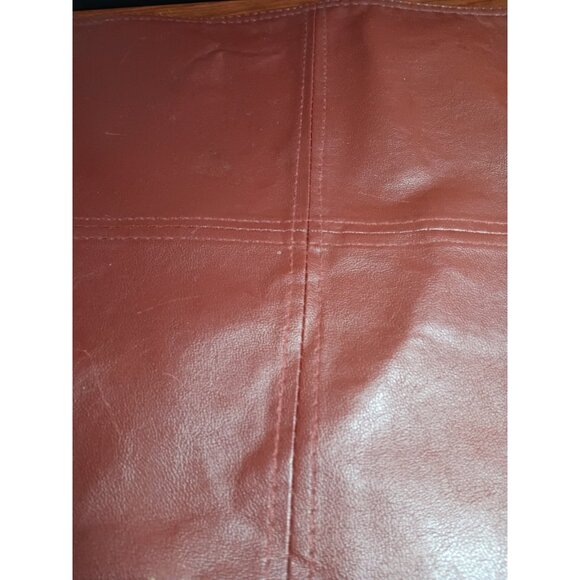 Boho Leather Patchwork Placemats Reversible 2 piece - Picture 4 of 9